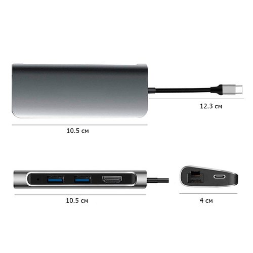 USB Type-C адаптер NETBOX SX-9051