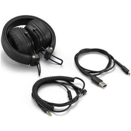 Беспроводные наушники Marshall Major III Bluetooth (черный) (копия)