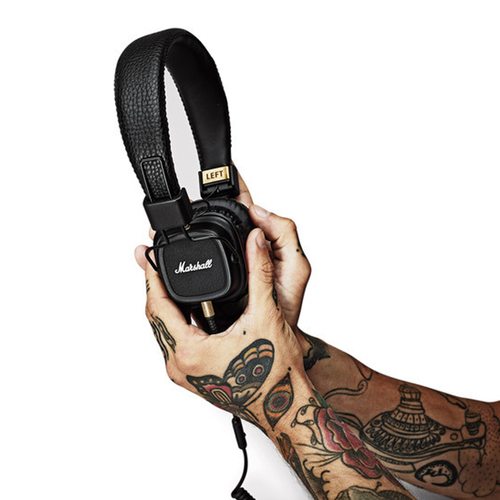 Наушники Marshall Major II черный (копия)