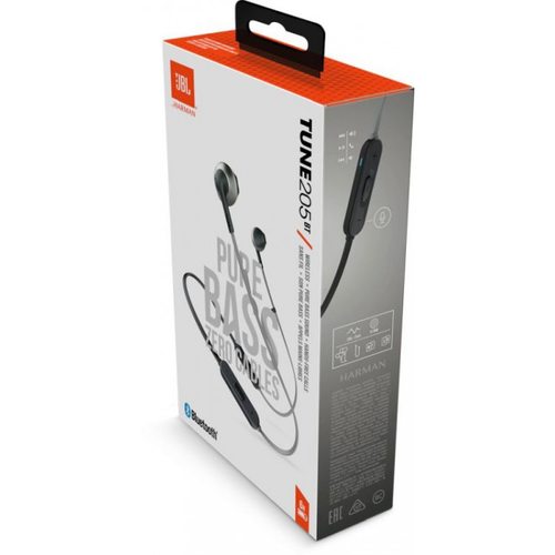 Беспроводные наушники JBL Tune 205BT (черный)