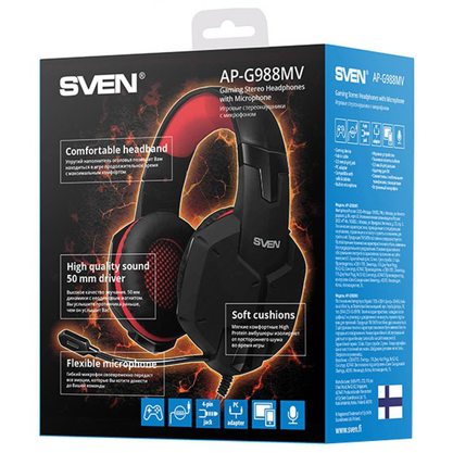 Игровые наушники SVEN AP-G988MV