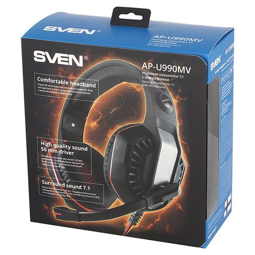 Игровые наушники SVEN AP-U990MV