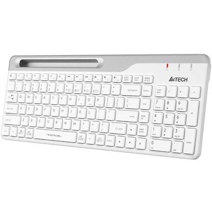 Клавиатура офисная A4Tech Fstyler FBK25 (белый/серый)
