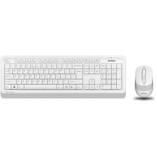 Набор периферии Клавиатура + мышь A4Tech Fstyler FG1010 (белый)