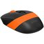 Мышка офисная A4Tech Fstyler FG10S (черный-оранжевый)