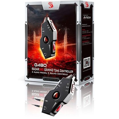 Звуковая карта (аудиоинтерфейс) A4tech G480