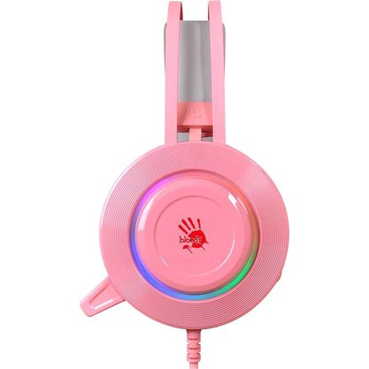 Игровые наушники A4Tech Bloody G521 (розовый)