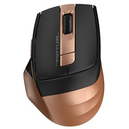 Мышка офисная A4Tech Fstyler FG35 (золотистый-черный)