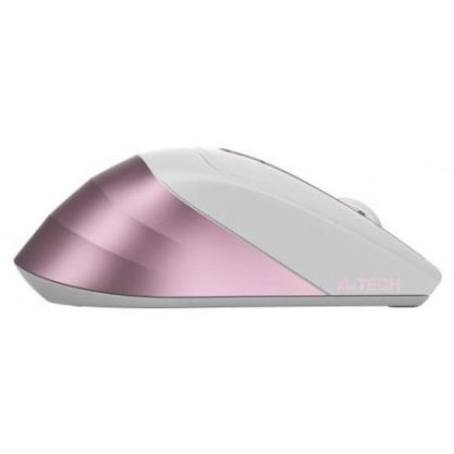 Мышка офисная A4Tech Fstyler FG35 (розовый-белый)