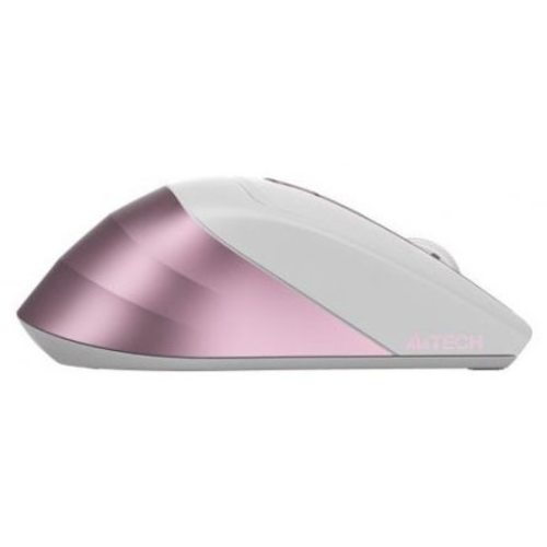 Мышка офисная A4Tech Fstyler FG35 (розовый-белый)