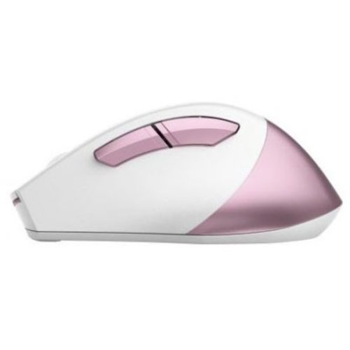 Мышка офисная A4Tech Fstyler FG35 (розовый-белый)