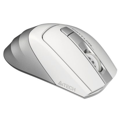 Мышка офисная A4Tech Fstyler FG35 (серебристо-белый)