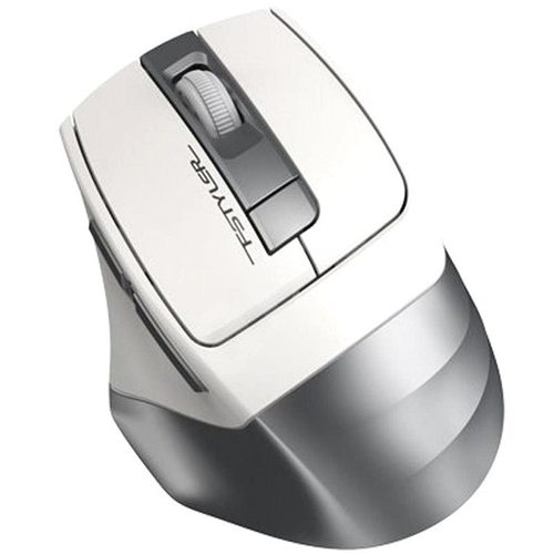 Мышка офисная A4Tech Fstyler FG35 (серебристо-белый)