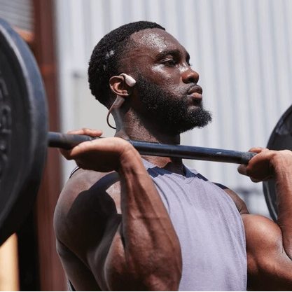 Беспроводные наушники Shokz OpenRun Pro (бежевый)