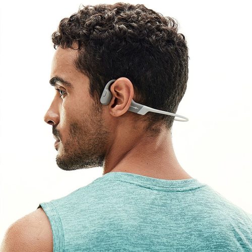 Беспроводные наушники Aftershokz Aeropex (лунный серый)