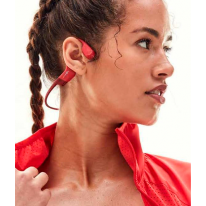 Беспроводные наушники Aftershokz Aeropex (красный)