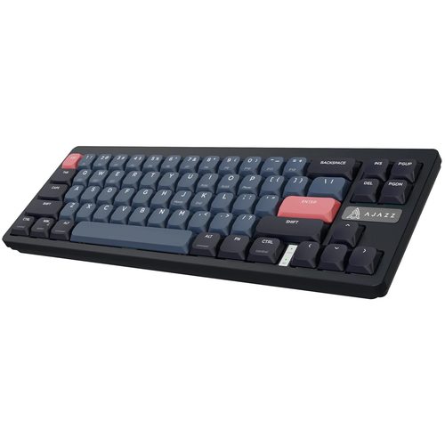 Игровая клавиатура Ajazz AKL680 Blue Black Low-profile Brown Switch