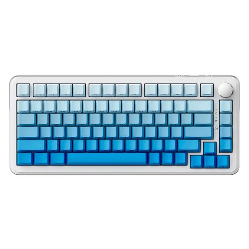 Игровая клавиатура Ajazz AK820 Max White Blue Sea Salt Switch