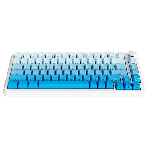 Игровая клавиатура Ajazz AK820 Max White Blue Sea Salt Switch
