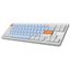 Игровая клавиатура Ajazz AKL680 Blue White Low-profile Red Switch