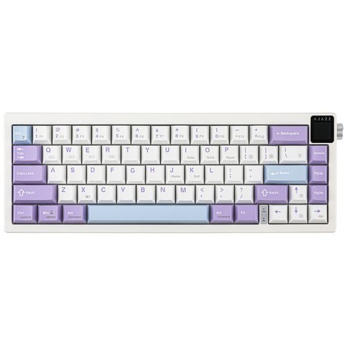 Игровая клавиатура Ajazz AK650 White Purple Ajazz Dream Switch