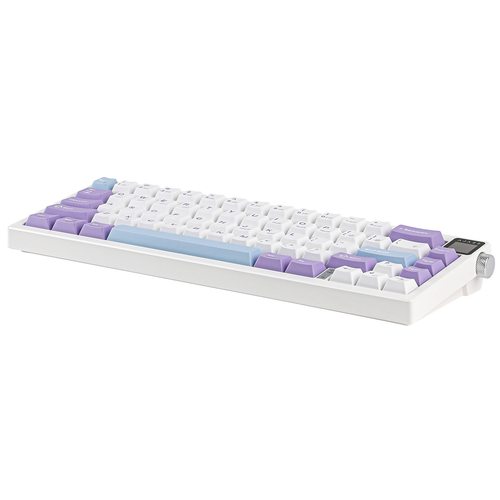 Игровая клавиатура Ajazz AK650 White Purple Ajazz Dream Switch