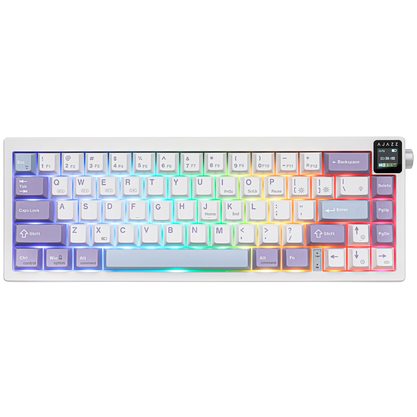 Игровая клавиатура Ajazz AK650 White Purple Ajazz Dream Switch