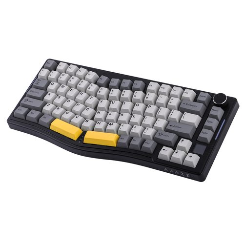 Игровая клавиатура Ajazz AKS075 Black Yellow Ajazz Gift Switch