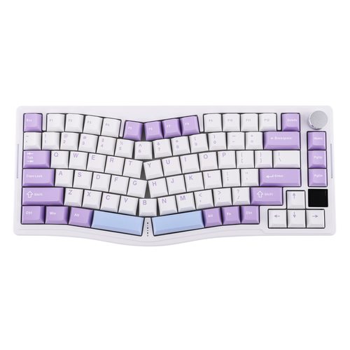 Игровая клавиатура Ajazz AKS075 White Purple Ajazz Flying Fish Switch