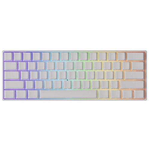 Игровая клавиатура Akko MonsGeek FUN60 Magnetic Pro Glare Magnetic (белый)