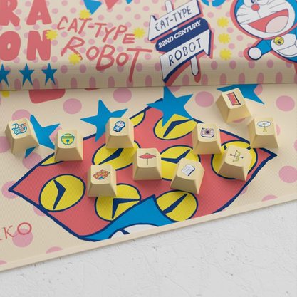 Игровая клавиатура Akko 3098B Doraemon Macaron 3