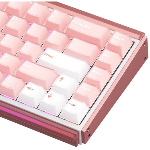 Игровая клавиатура AKKO RAY68 HE Magnetic Wireless AstroAim Magnetic Switches (розовый)