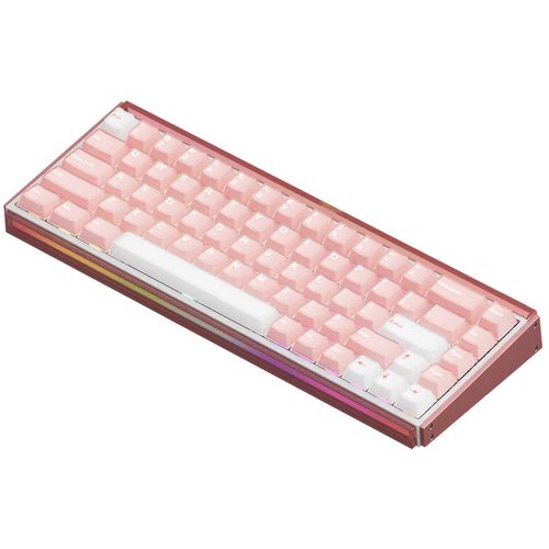 Игровая клавиатура AKKO RAY68 HE Magnetic Wireless AstroAim Magnetic Switches (розовый)