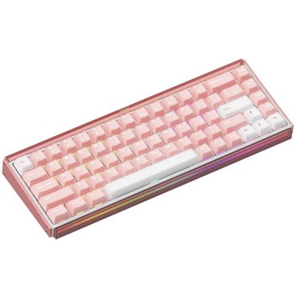 Игровая клавиатура AKKO RAY68 HE Magnetic Wireless AstroAim Magnetic Switches (розовый)