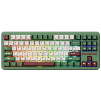 Игровая клавиатура Akko Tac87 Matcha Red Bean Wireless Cilantro