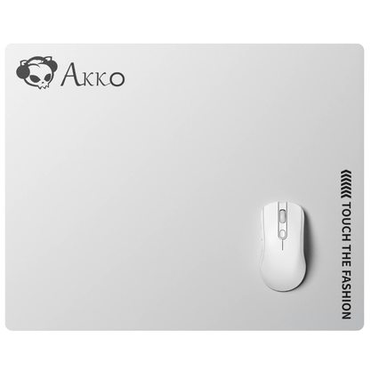 Коврик для мыши Akko Glass Gaming Mouse Pad (белый)
