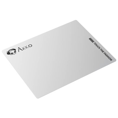 Коврик для мыши Akko Glass Gaming Mouse Pad (белый)