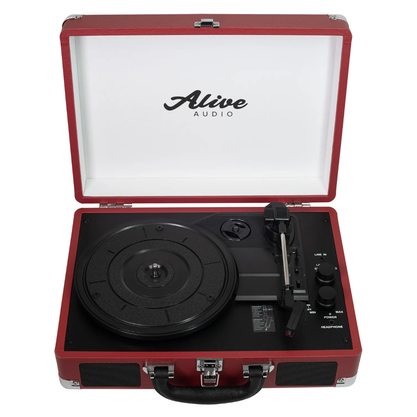 Виниловый проигрыватель Alive Audio Glam Cherry BT