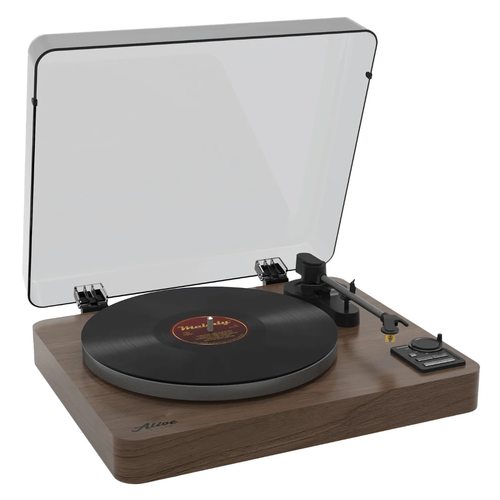 Виниловый проигрыватель Alive Audio Magna (коричневый)