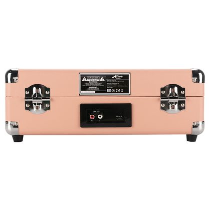 Виниловый проигрыватель Alive Audio Glam Blush BT