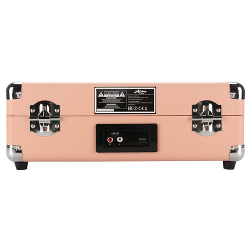 Виниловый проигрыватель Alive Audio Glam Blush BT