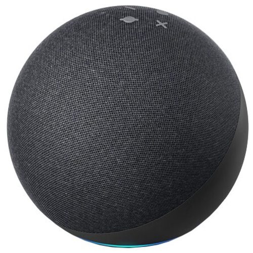 Умная колонка Amazon Echo 4-е поколение (черный)