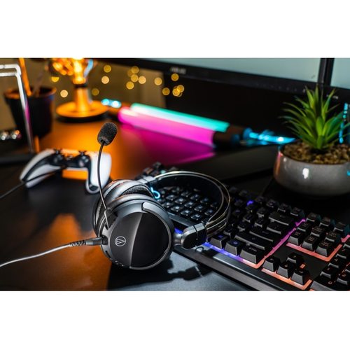 Игровые наушники Audio-Technica ATH-GL3 (чёрный)