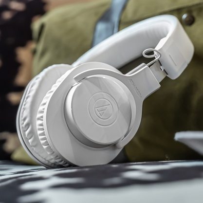 Беспроводные наушники Audio-Technica ATH-M20xBT (белый)