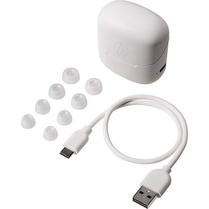 Беспроводные наушники Audio-Technica ATH-CK3TW (белый)