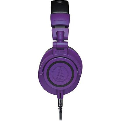 Наушники Audio-Technica ATH-M50x (черный/фиолетовый)