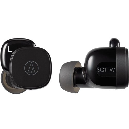Беспроводные наушники Audio-Technica ATH-SQ1TW (черный)