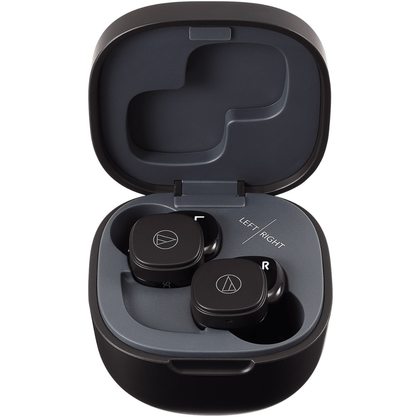 Беспроводные наушники Audio-Technica ATH-SQ1TW (черный)