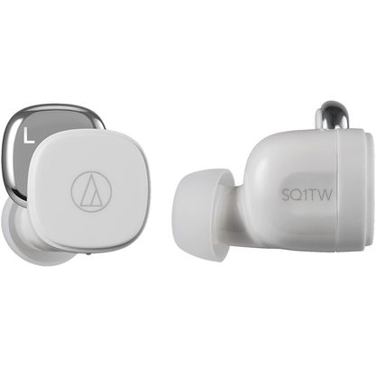 Беспроводные наушники Audio-Technica ATH-SQ1TW (белый)