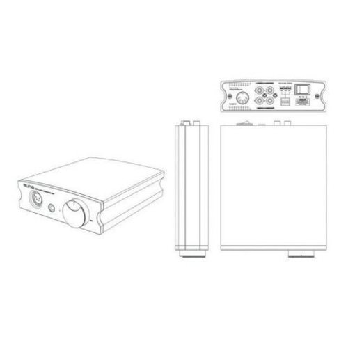 Стационарный усилитель и ЦАП Aune X7s (2021) (серебристый)